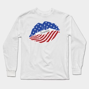 America kiss Long Sleeve T-Shirt